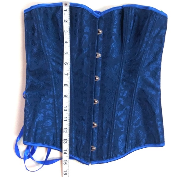 2/$15 Sexy Royal Blue Corset NWOT - Picture 7 of 8